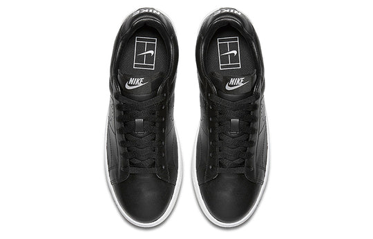 (WMNS) Nike Wns Tennis Classic Ultra Leather 'Black White Gum Medium Brown' 725111-002