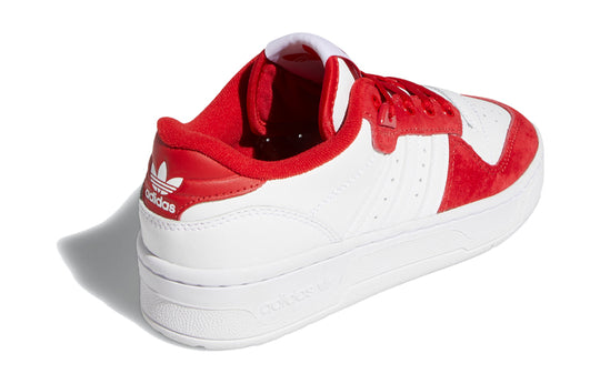 (GS) adidas originals Rivalry Low J 'White Red' FV4948