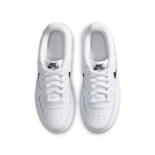 (GS) Nike Air Force 1 '07 'White Black' DB2616-100 Skate Shoes  -  KICKS CREW