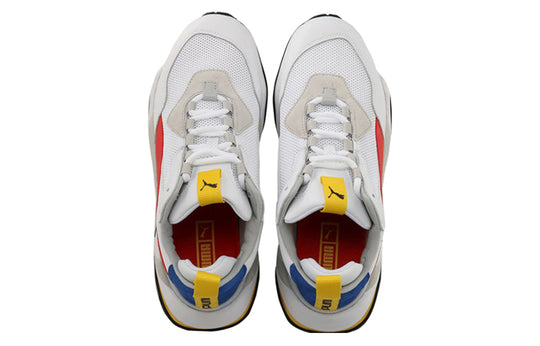 PUMA Thunder Shoes White/Yellow/Red 367516-17