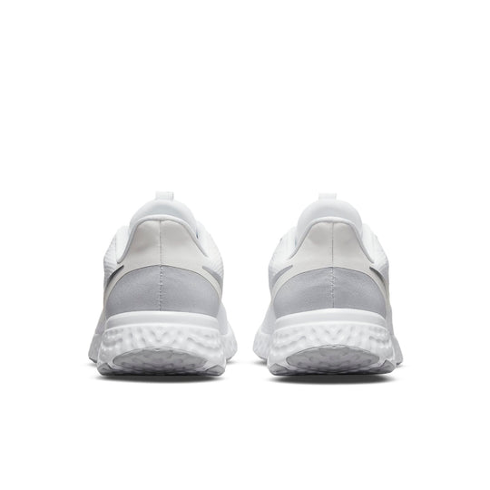 (WMNS) Nike Revolution 5 'White Pure Platinum' BQ3207-100