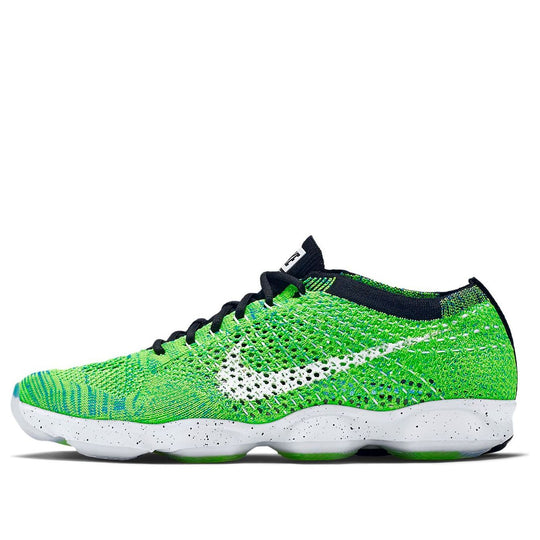 (WMNS) Nike Flyknit Zoom Agility 'Volt Green Glow' 698616-701