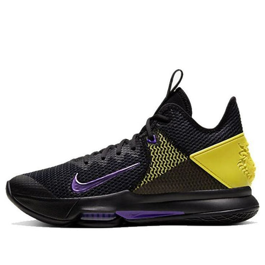 Nike LeBron Witness 4 EP 'Lakers Black' CD0188-004 Basketball Shoes/Sneakers  -  KICKS CREW