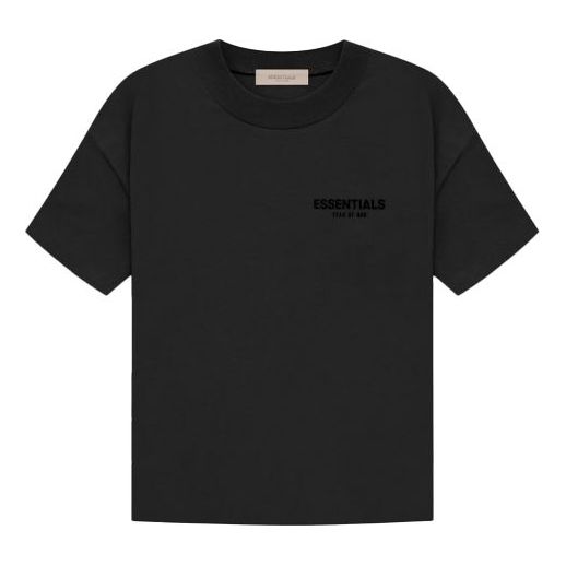 Fear of God Essentials SS22 Logo T-Shirt Black FOG-SS22-956