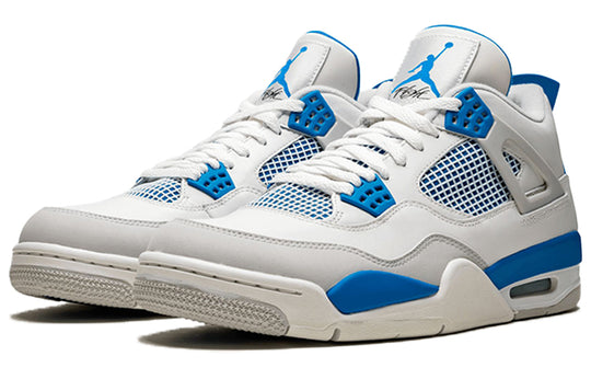 Air Jordan 4 Retro 'Military Blue' 2012 308497-105 Retro Basketball Shoes  -  KICKS CREW