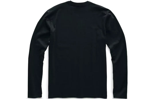 THE NORTH FACE92 Retro Alphabet Long Sleeves US Edition Black NF0A47NBJK3