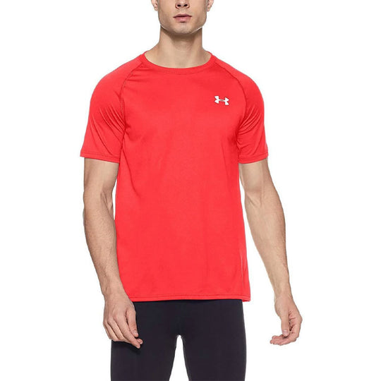 Men's Under Armour UA Quick Dry Sports Short Sleeve Red 1228539-600