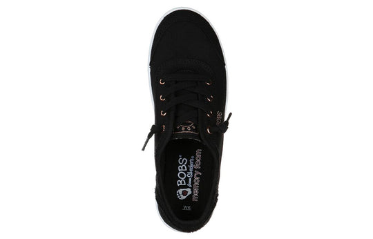 (WMNS) Skechers Bob's B Cute Low-Top Sneakers Black 33492-BLK