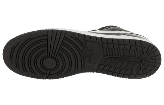 (GS) Air Jordan 1 Retro Low 'Black' 553560-002 Retro Basketball Shoes  -  KICKS CREW