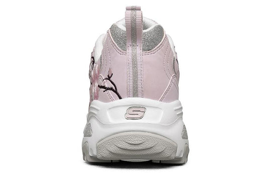 (WMNS) Skechers D'Lites 1.0 Low-Top Running Shoes Pink/Red 149239-LVPK