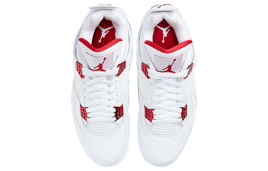 Air Jordan 4 Retro 'Red Metallic' CT8527-112 Retro Basketball Shoes  -  KICKS CREW
