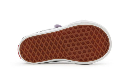 Vans Toddler Sk8-Mid Velcro Mid-Top Sneakers Purple/White BP VN00018WARV