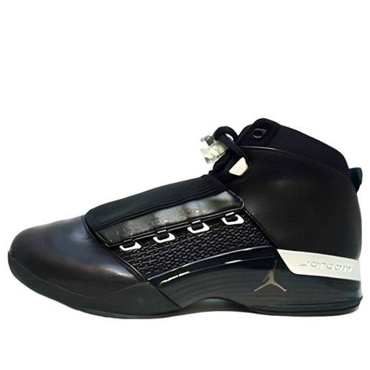 Air Jordan 17 OG 'Black Metallic Silver' 302720-041 Retro Basketball Shoes  -  KICKS CREW