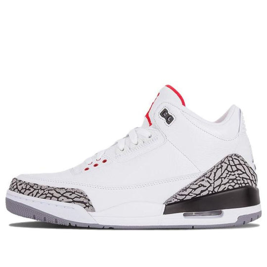 Air Jordan 3 Retro 'White Cement' 2011 136064-105 Retro Basketball Shoes  -  KICKS CREW