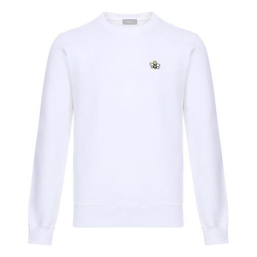 DIOR x Kaws Bee Embroidered Sweatshirt White 933J612A0531-082