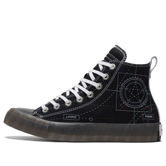 Converse Untitled Canvas Shoes Black/White 173207C
