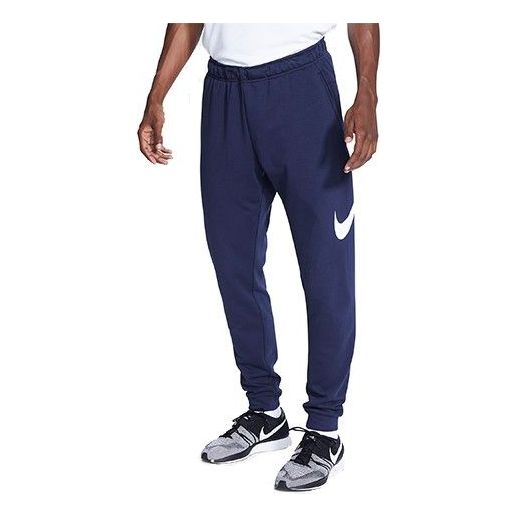 Nike Breathable Sports Knit Long Pants Blue CU6776-451