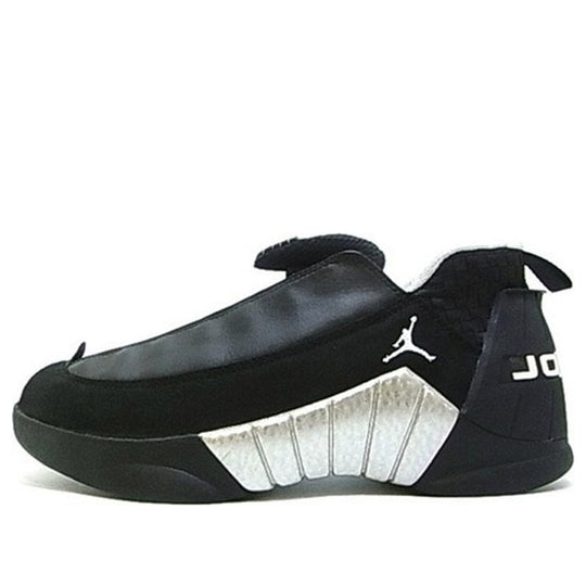 Air Jordan 15 OG Low 'Black Silver' 136035-011 Retro Basketball Shoes  -  KICKS CREW